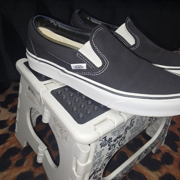 Vans Black Slip-On Sneakers - Picture 3 of 9